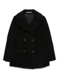Tagliatore double-breasted coat - Black