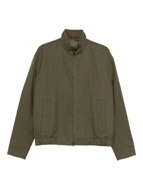 Gucci zip-up bomber jacket