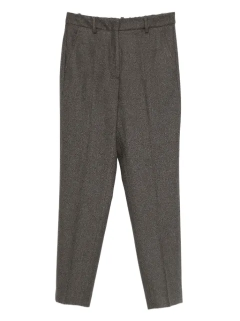 Incotex pleated wool trousers