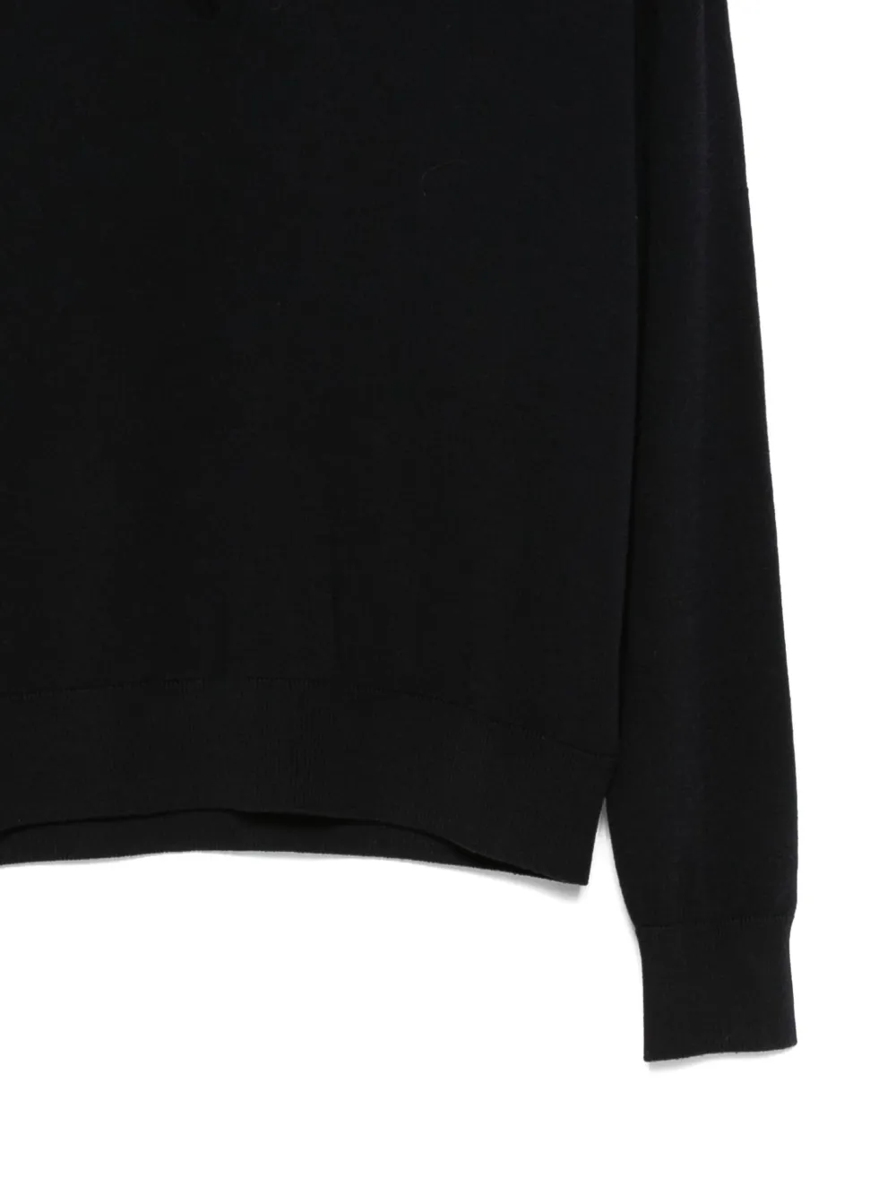 Zanone Trui met V-hals Blauw