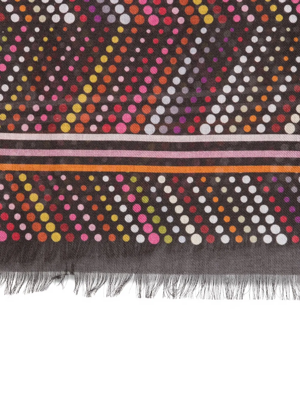Missoni Polka-dot Zigzag Scarf In Multi
