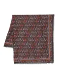 Missoni polka-dot zigzag scarf - Grey