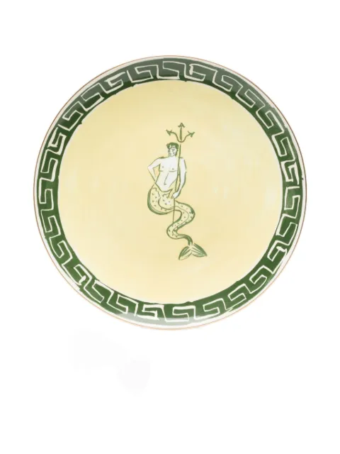 GINORI 1735 merman greek-key centerpiece (33cm)
