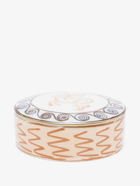 GINORI 1735 caja de porcelana Trinket de 13cm