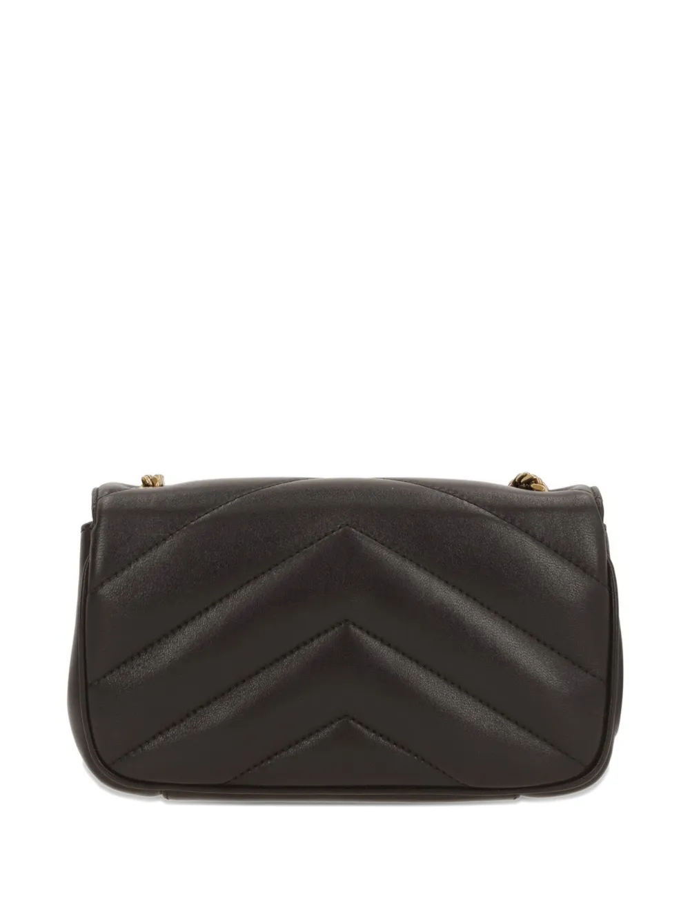 Saint Laurent Mini Loulou Shoulder Bag In Black