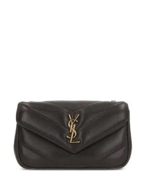 Saint Laurent ミニ ニキ キルティングショルダーバッグ | ブラック