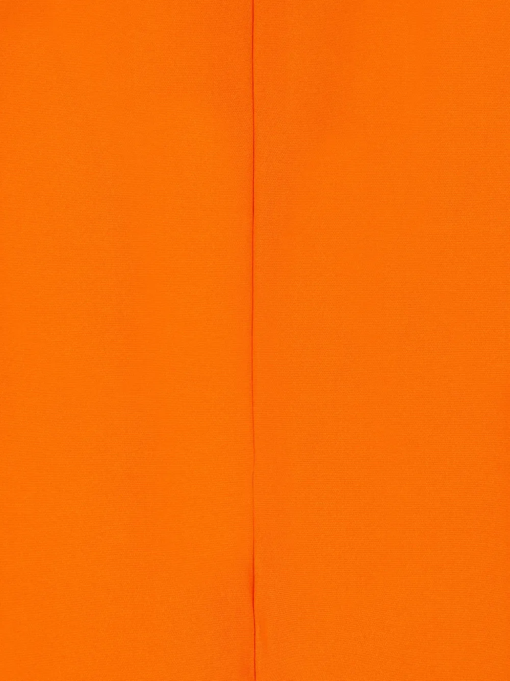 Saint Laurent zip-fastening long-sleeved dress Oranje