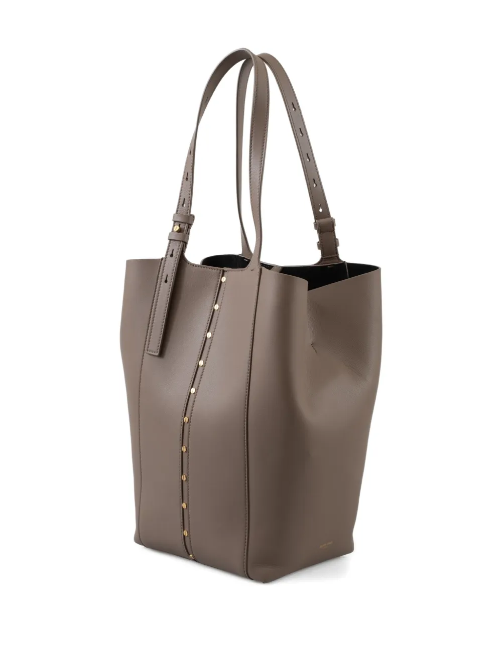 Golden Goose 24 7 North South leren shopper Bruin
