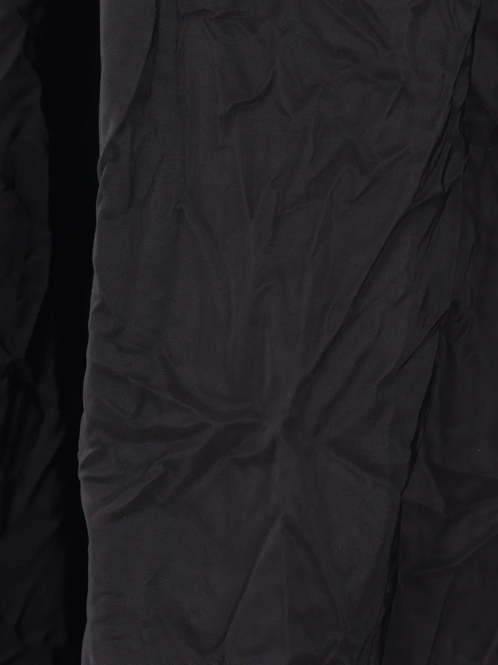 Maria Calderara Maxi-rok met elastische taille en gekreukt effect Zwart