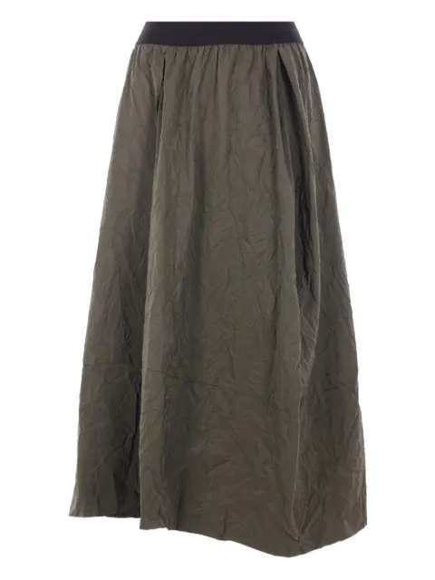 Maria Calderara asymmetric-hem midi skirt