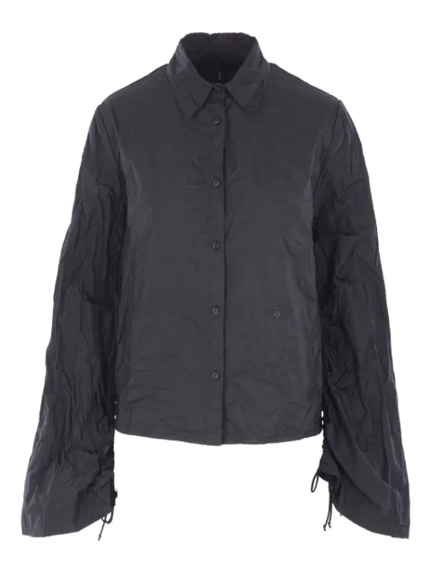 Maria Calderara textured button-fastening shirt