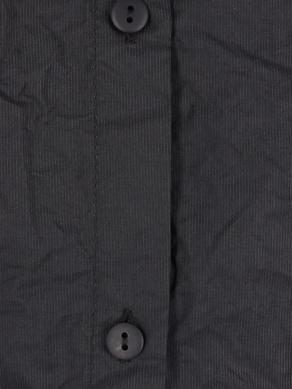 Maria Calderara Blouse met knoopsluiting en textuur Zwart