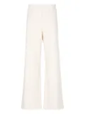 D.Exterior elastic-waist trousers - Neutrals
