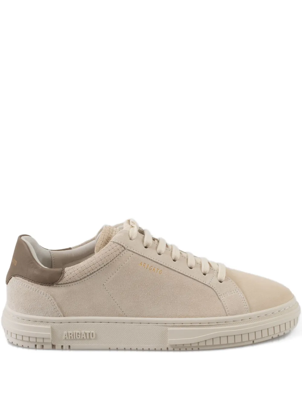 Axel Arigato suede leather low-top sneakers Neutrals