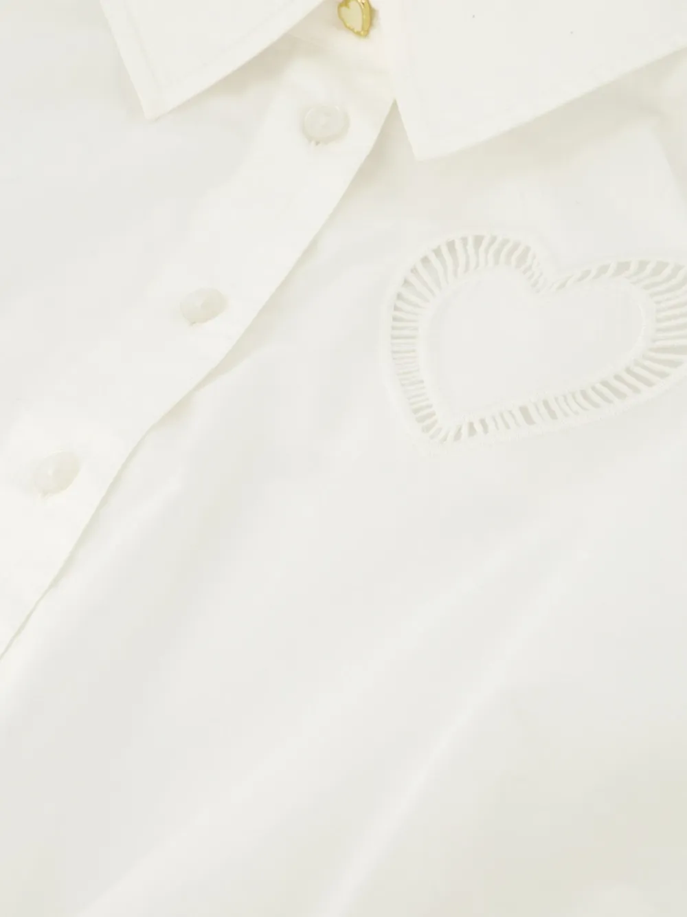Fabienne Chapot Flore heart appliqué shirt | Blouses | Image 2
