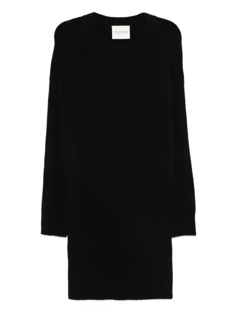 Closed crew-neck knit midi dress