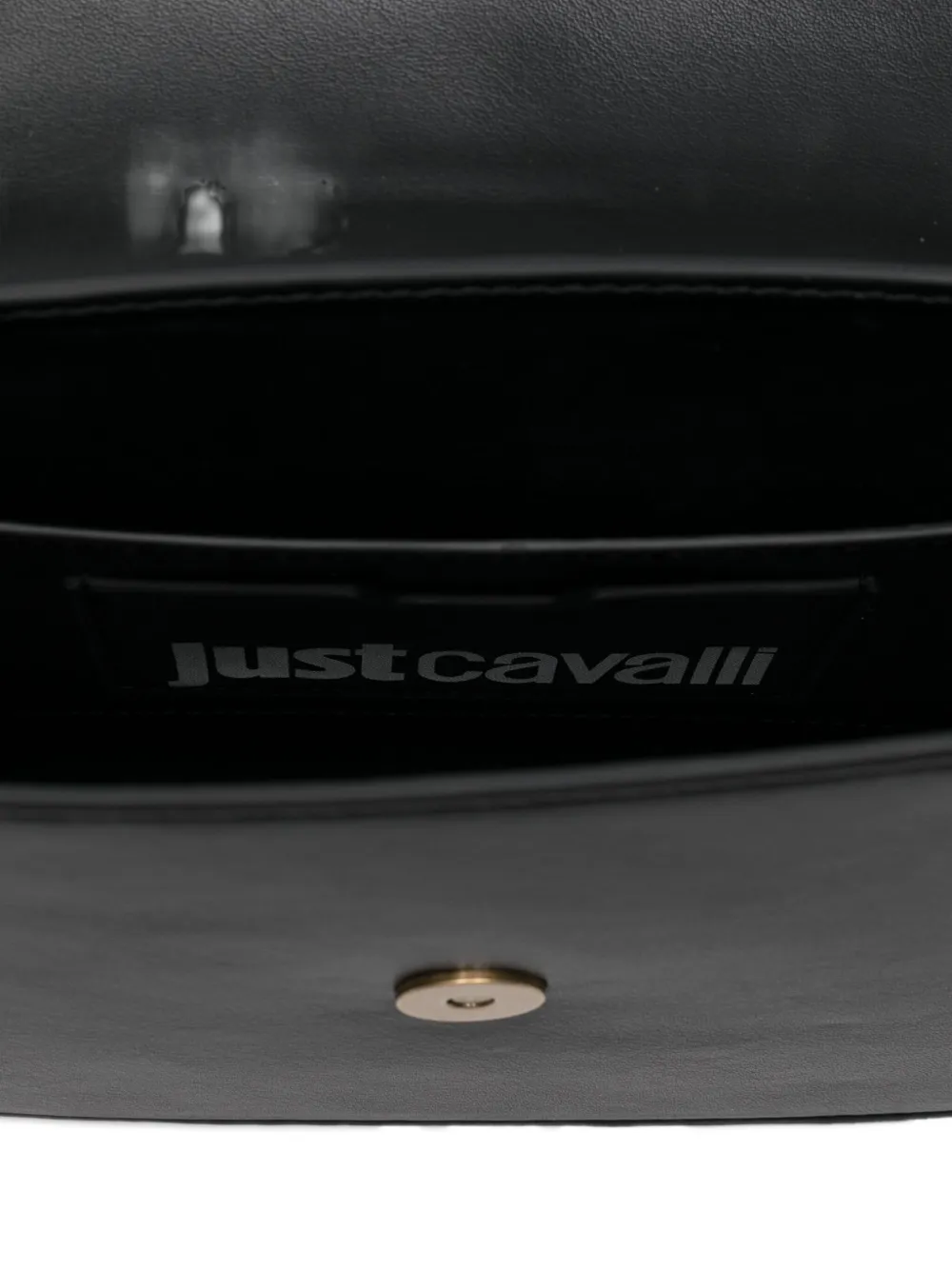 Just Cavalli Crossbodytas met logo-reliëf Zwart