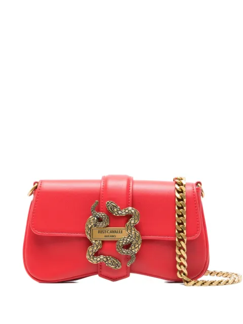 Just Cavalli bolsa de hombro con hebilla de serpiente