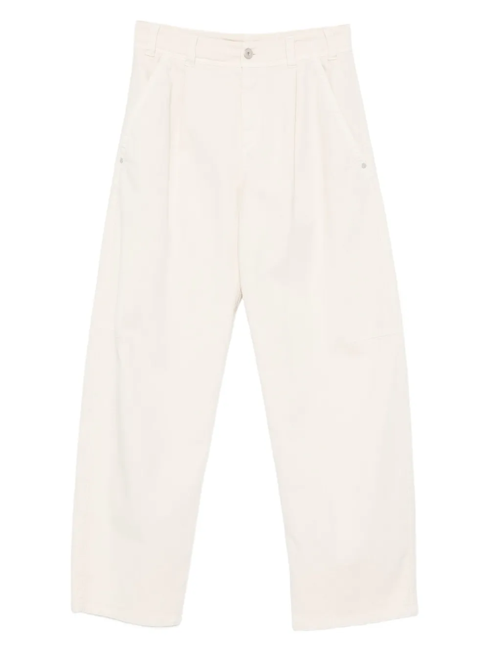 Brunello Cucinelli Pleated Pocket Trousers In Multi