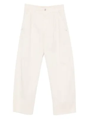 Brunello Cucinelli ドローストリング ストレートパンツ