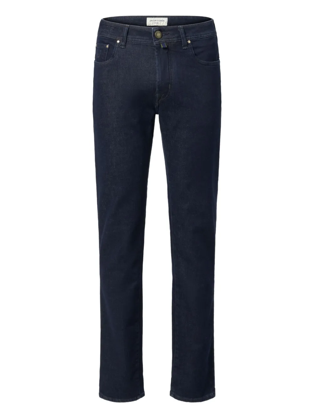 Jacob Cohen Logo-patch Jeans In Blue