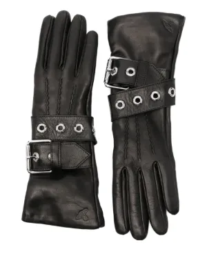 小物 vivienne westwood leather gloves Vivienne Westwood Women's gloves genuine leather touch panel