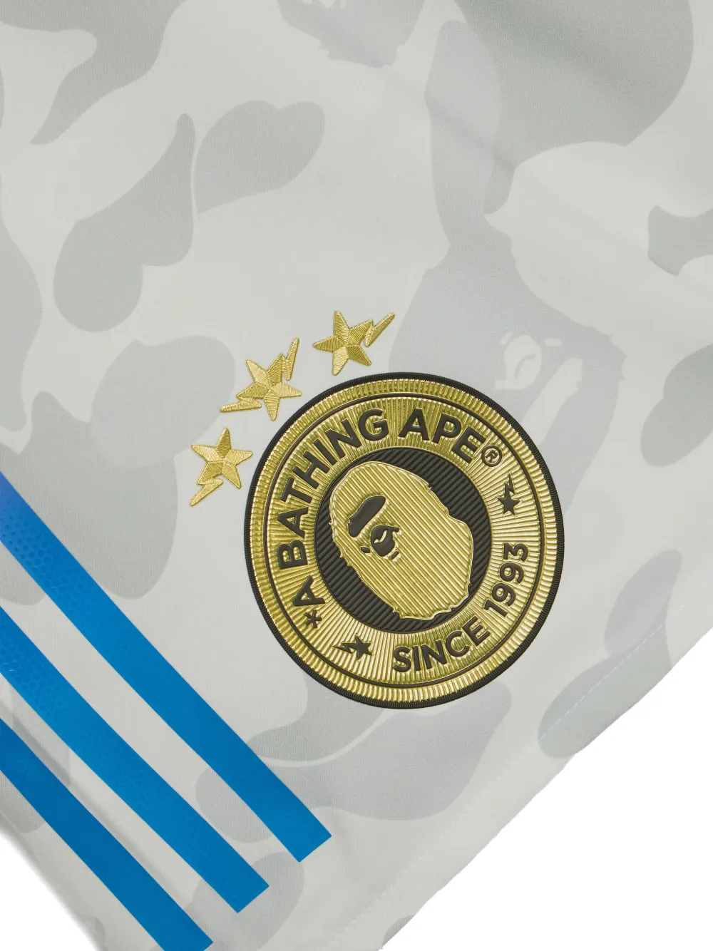 adidas Football shorts met camouflageprint Grijs