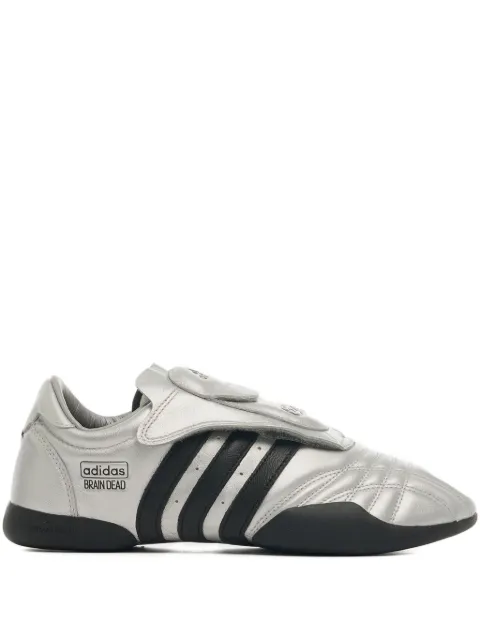 adidas three-striped sneakers