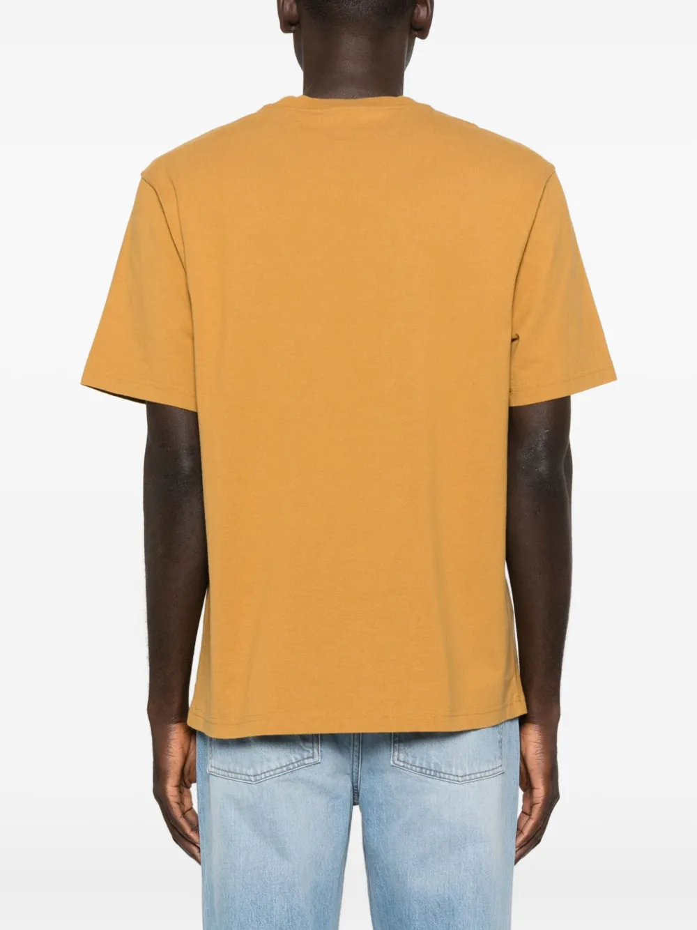 Martine Rose Katoenen T-shirt met grafische print Bruin