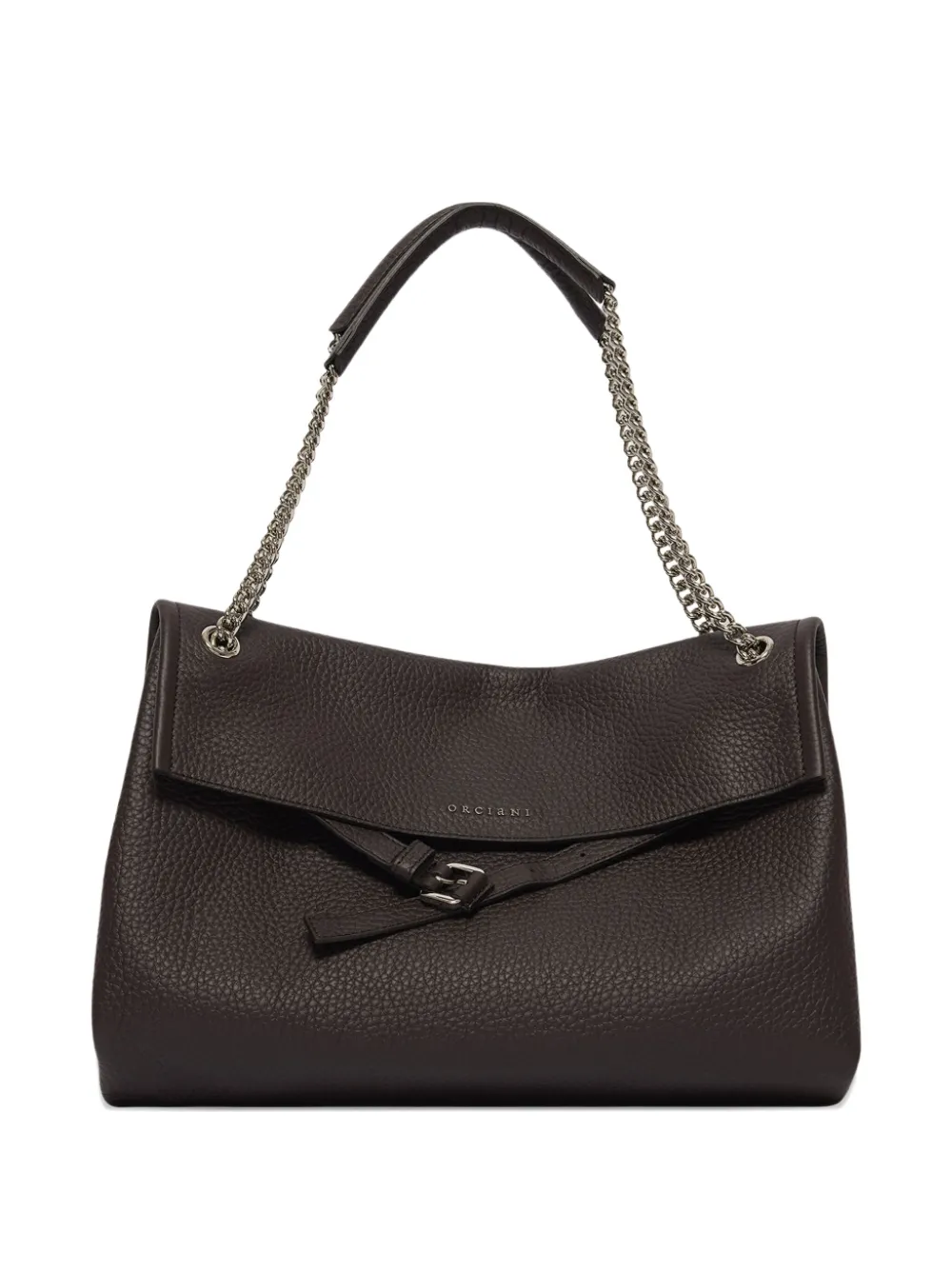 Orciani Nana Soft shoulder bag Bruin