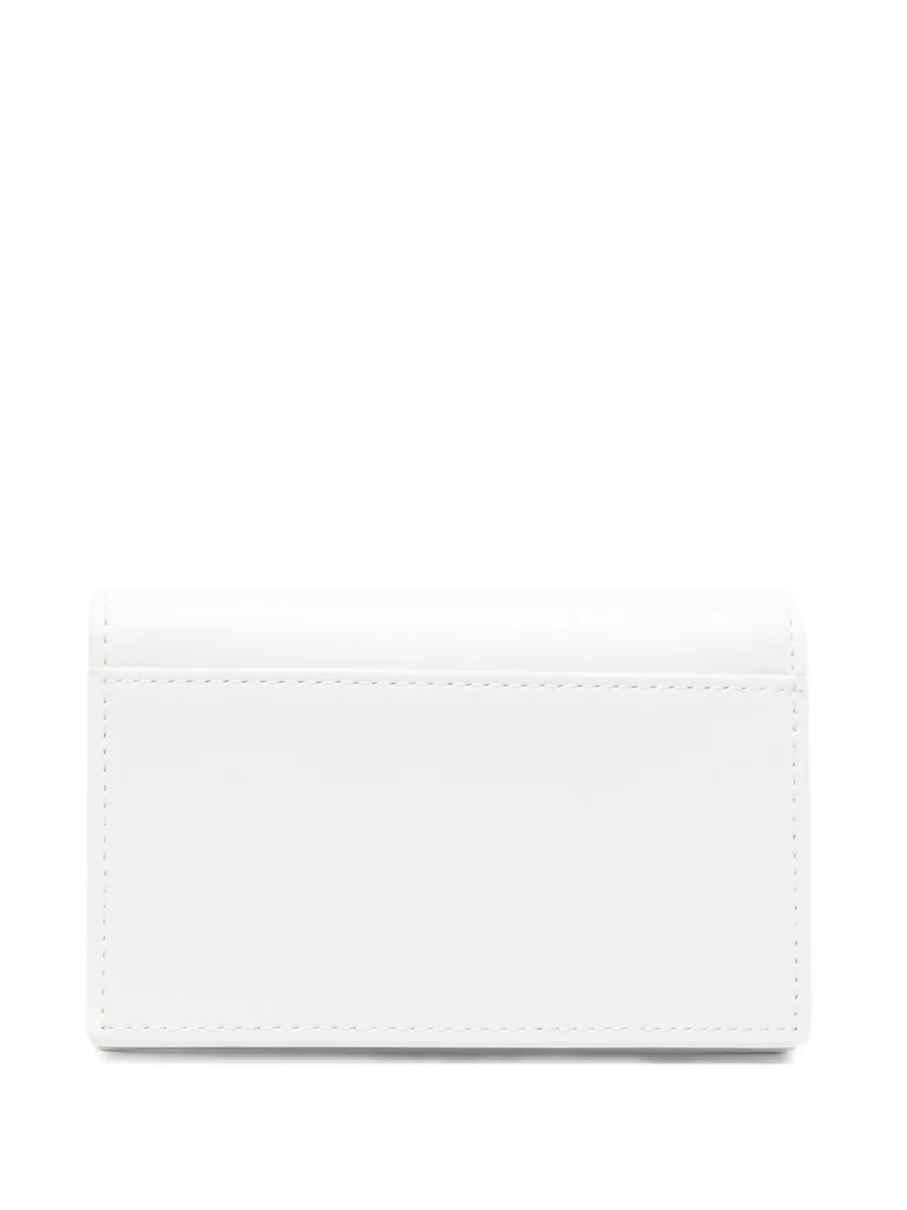 Diesel oval-plaque wallet - Wit