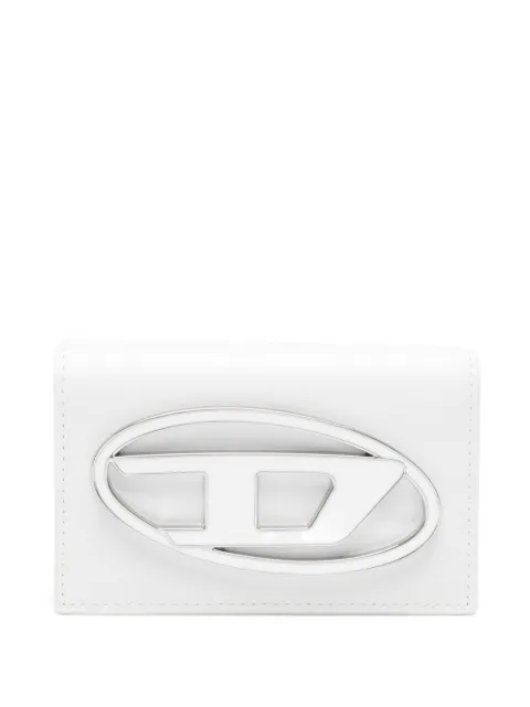 Diesel oval-plaque wallet