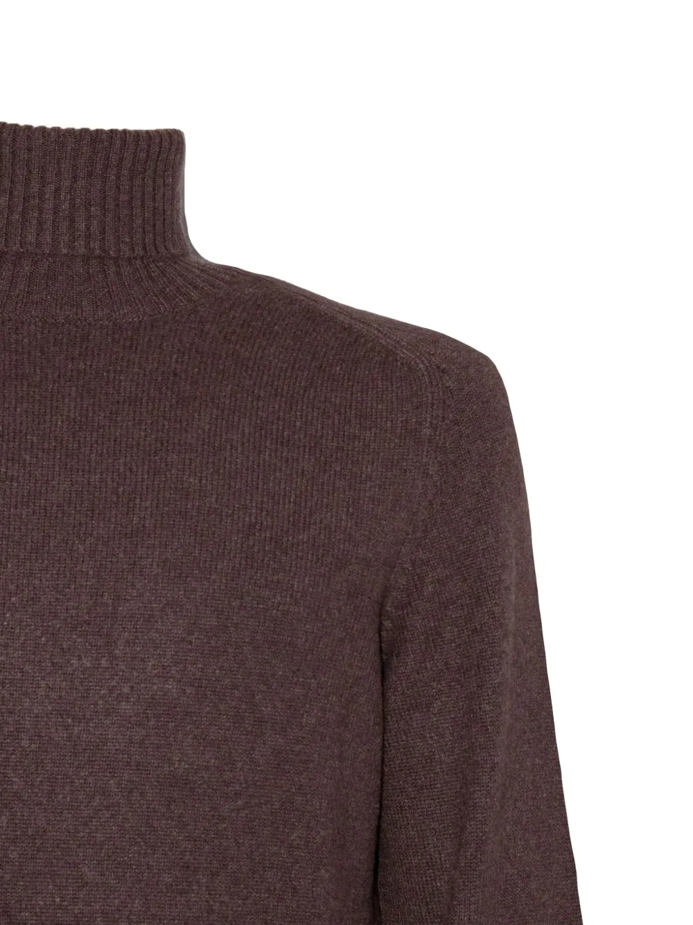 Fedeli turtleneck ribbed-trims sweater Bruin