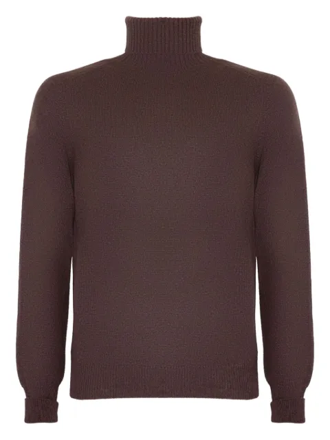 Fedeli turtleneck ribbed-trims sweater