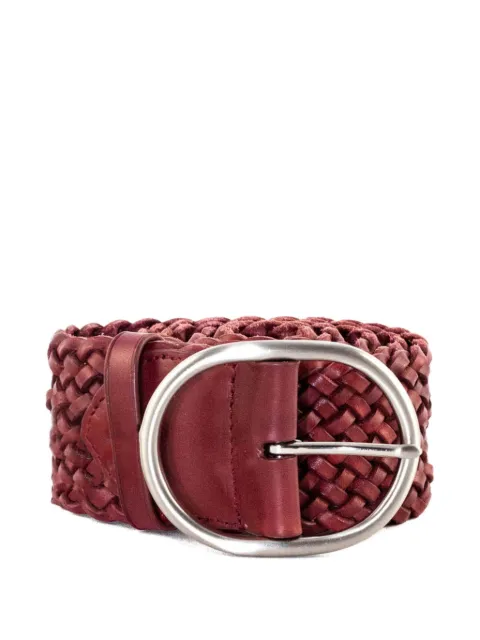 DRAGON DIFFUSION braided leather belt