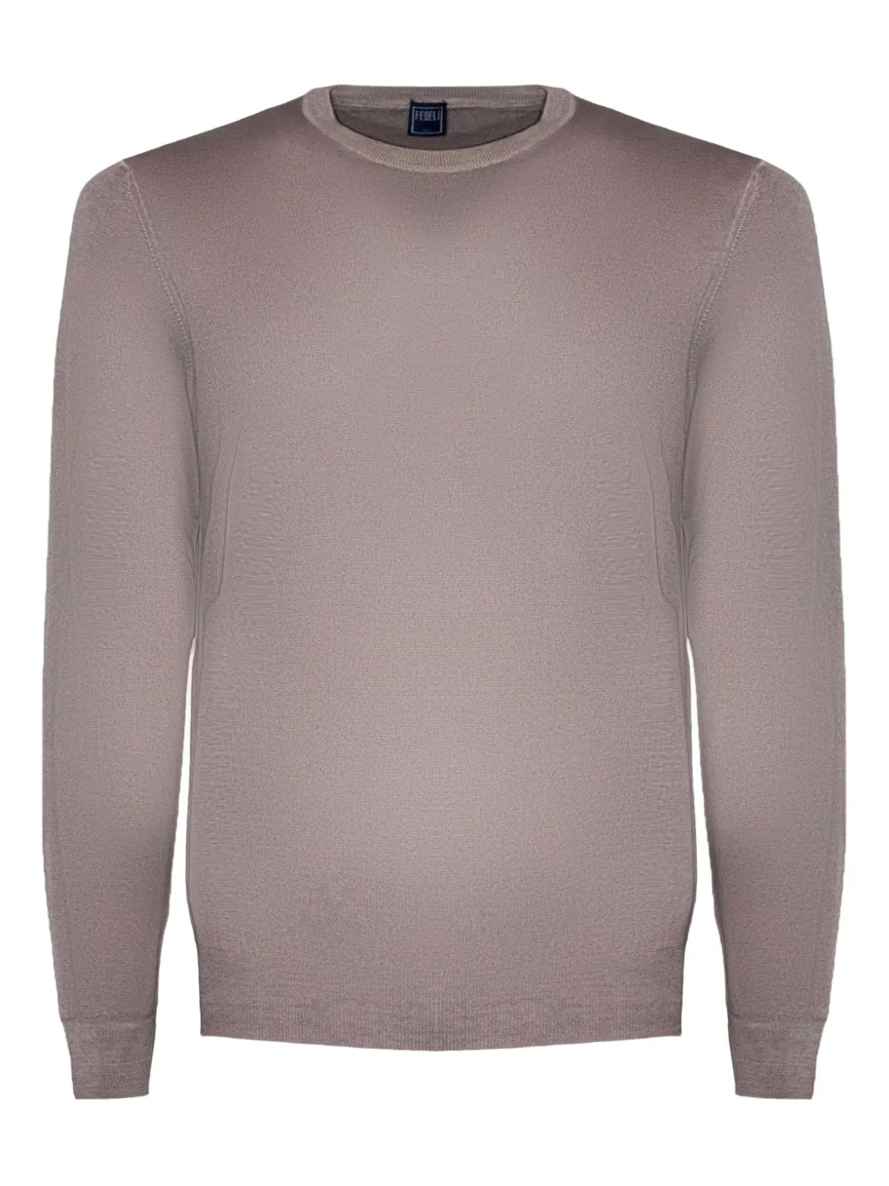 Fedeli crew-neck merino-wool sweater Beige