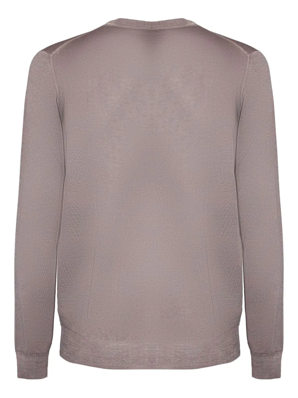 Fedeli crew-neck merino-wool sweater Beige