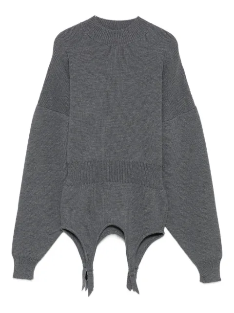 Jean Paul Gaultier mock-neck long-sleeve pullover