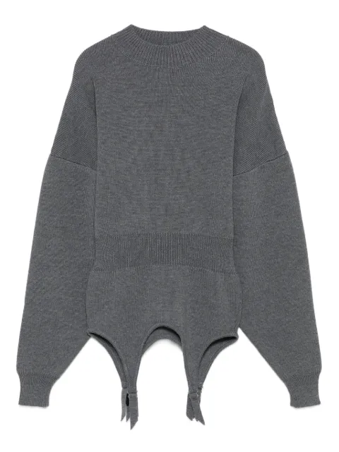 Jean Paul Gaultier mock-neck long-sleeve pullover