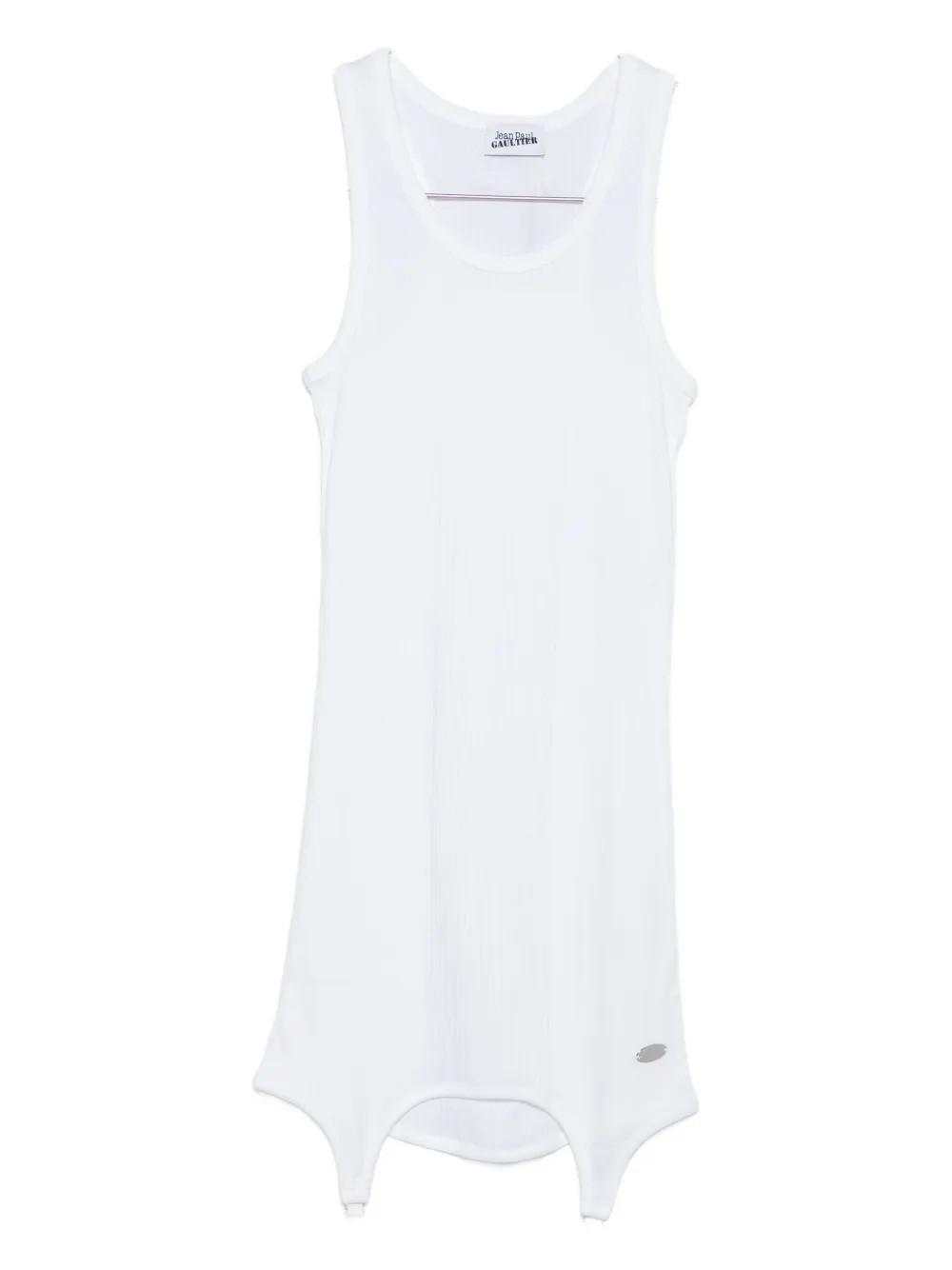 Jean Paul Gaultier ribbed mini dress | White | Image 1