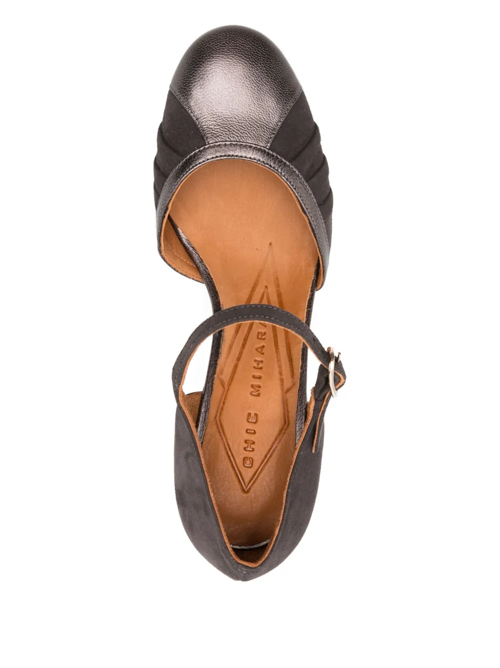 Chie Mihara 80mm Block-heel Pumps In Brown