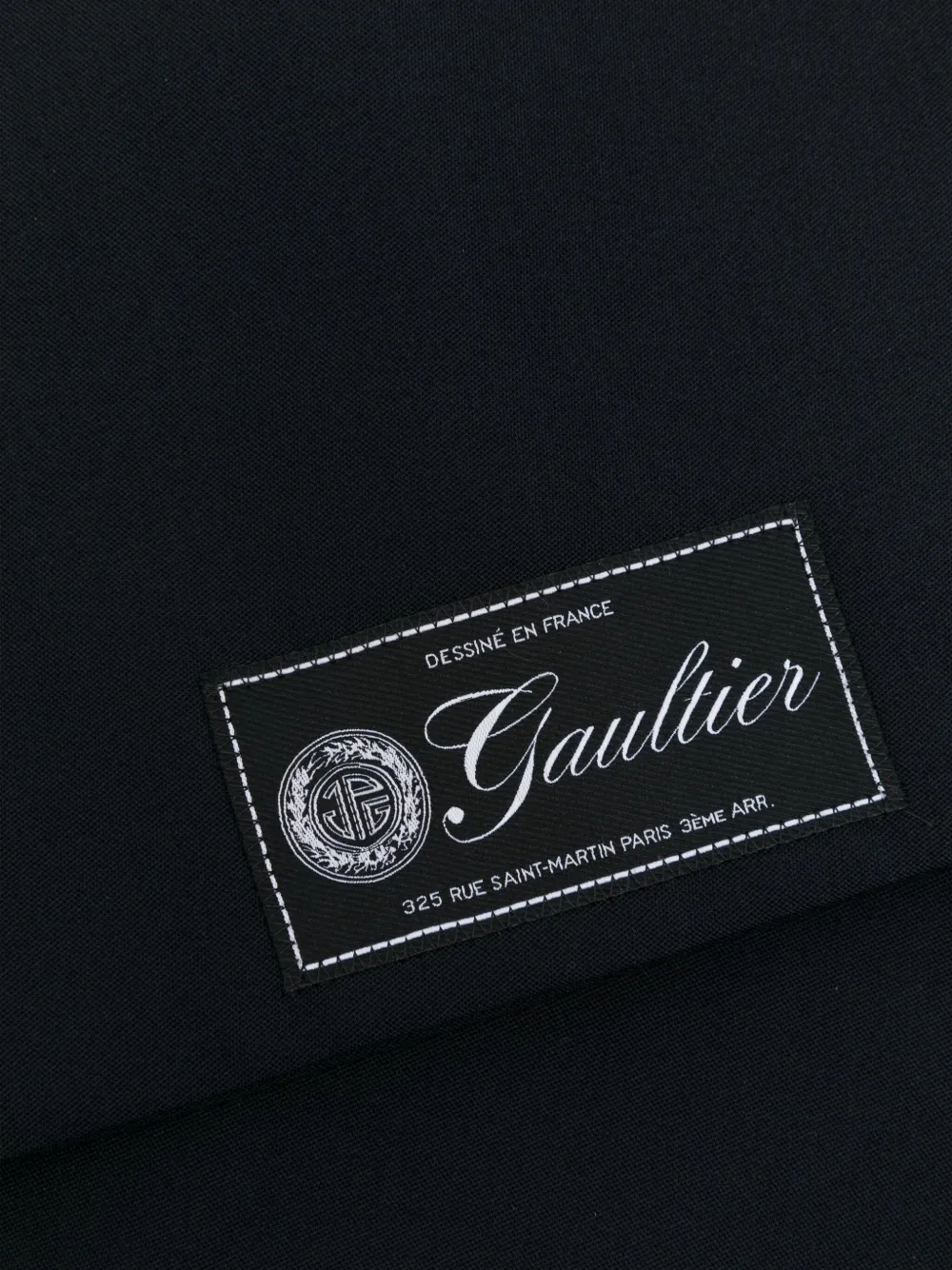 Jean Paul Gaultier Tailoring Floting Legs In Black