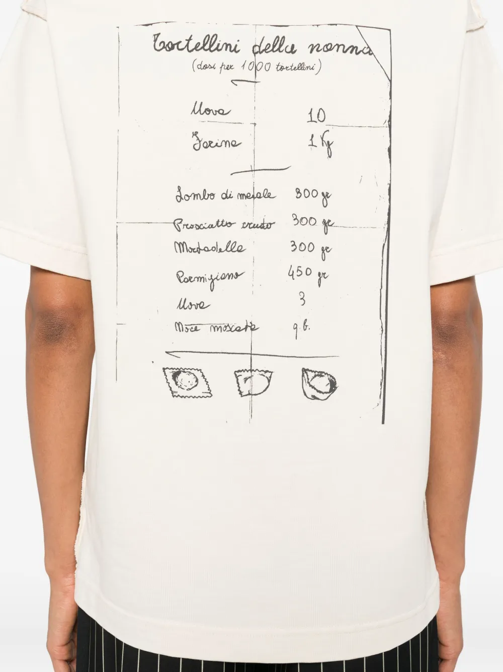 Federico Cina Crew-neck Cotton T-shirt In Neutral