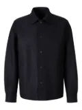 Harris Wharf London snap-button shirt jacket - Blue