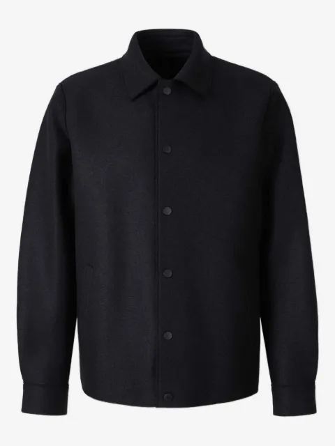 Harris Wharf London snap-button shirt jacket