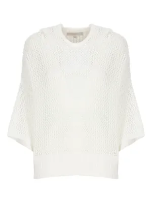 ANTONELLI 売れ筋商品|||アントネリ ニット&セーター アウター レディース Sweaters White Antonelli Knitted Sweaters for Women - Shop on FARFETCH