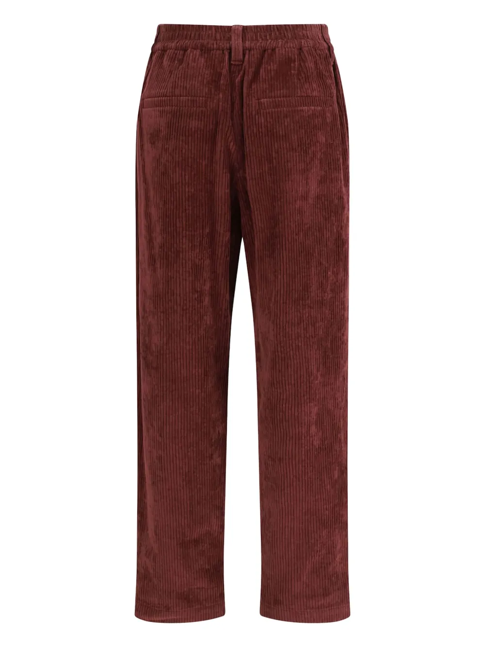 Brunello Cucinelli Broek met elastische taille - Rood