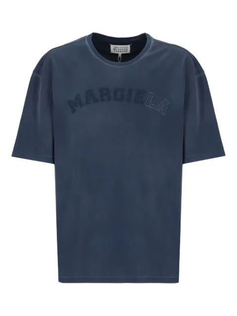 Maison Margiela logo-embroidered cotton T-shirt