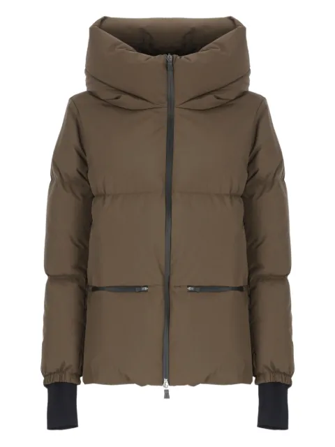 Herno quilted hooded jacket