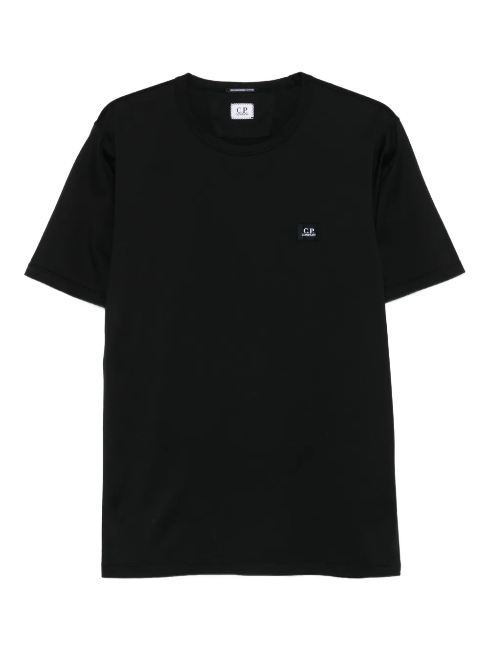 C.P. Company logo-detail T-shirt | Black | Image 1
